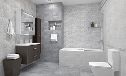 Коллекция плитки Laparet Bastion сер